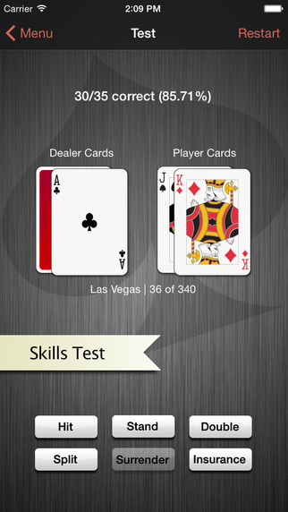 【免費遊戲App】Learn Pro Blackjack™ Trainer - The Simple App That Helps You Learn Basic Strategy and How to Win at 21-APP點子