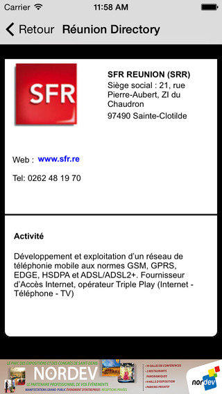 【免費書籍App】Réunion Directory-APP點子