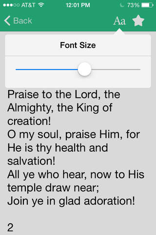 Hymnal SDA - Complete Hymns for iPhone, iPod, iPad screenshot 2