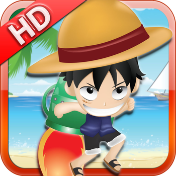 One Piece - Luffy's adventures ends at the dangerous island in the world of death LOGO-APP點子