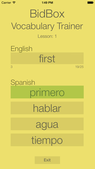 免費下載旅遊APP|Spanish: 102 - Vocabulary app開箱文|APP開箱王