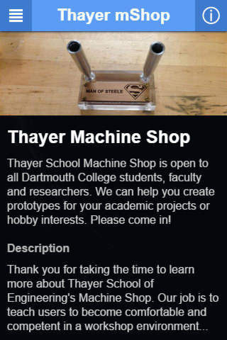 Thayer Machine Shop screenshot 2