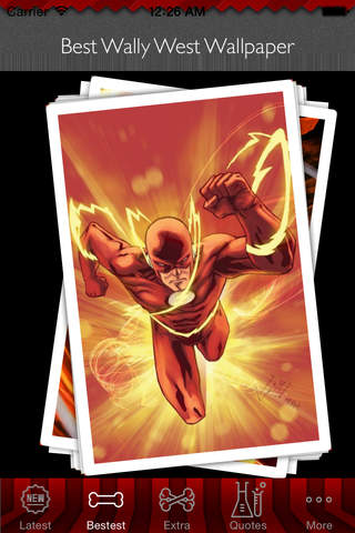 HD Wallpapers for Wally West: Best Hero Theme Artworks Collection screenshot 4