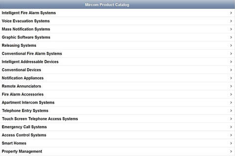 Mircom Product Catalog screenshot 2
