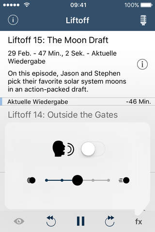 OnePodcast – “Liftoff” Edition screenshot 2