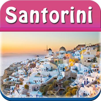 Santorini Island Offline Travel Guide LOGO-APP點子