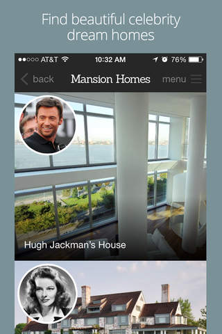 Mansion Homes™ - Luxury Real Estate, Celebrity Dream Houses for Sale and Rent screenshot 3