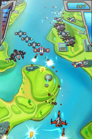 Earth Protectors: Spaceships Fighter Free screenshot 4