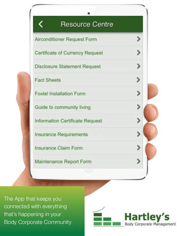 【免費商業App】Hartleys Body Corporate Management-APP點子