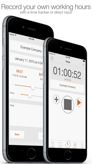 Working Hours Diary Pro