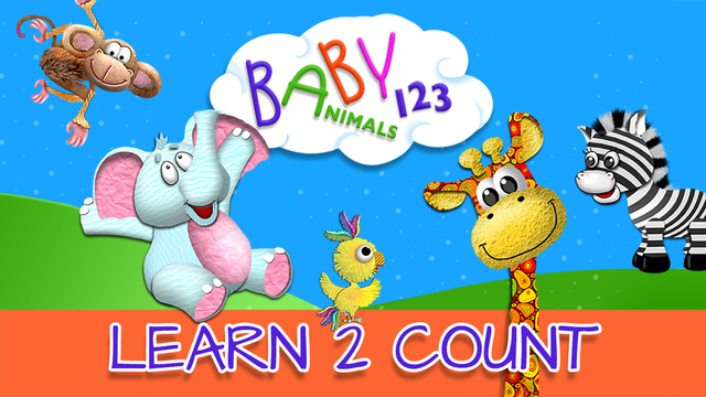 Baby Animals 123 - Learn to Count Easy Numbers - Toddler Fun Cool Math Games