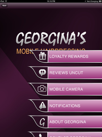 Georgina's Mobile Hairdressing HD screenshot 3