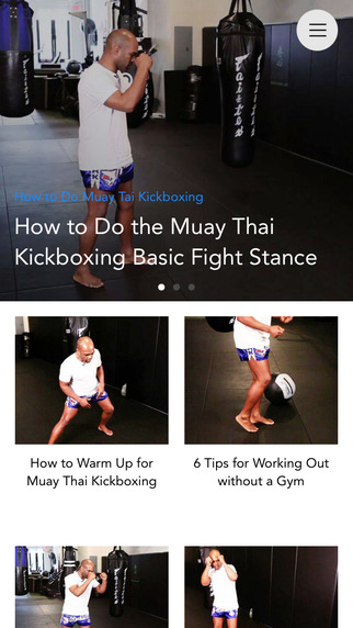 Muay Thai Video Lessons