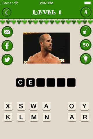 Guess Wrestling Superstar Quiz - Who's the wrestler? screenshot 2