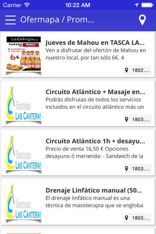 Gran Canaria App Guía de ciudad Guía de Gran Canaria Restaurantes Hoteles Ocio Tiendas screenshot 4