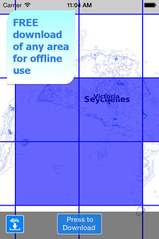 Aqua Map Seychelles Boat GPS screenshot 4