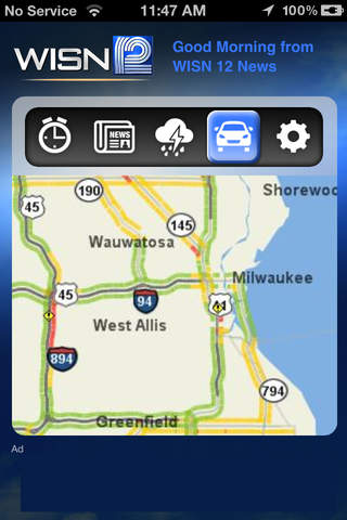 Alarm Clock WISN 12 Milwaukee screenshot 4