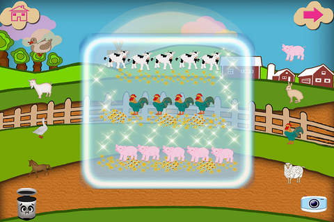 Animals Magnet Board Preschool Learning Farm Experience Game screenshot 3