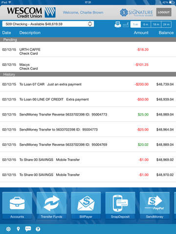 【免費財經App】Wescom Credit Union Mobile-APP點子