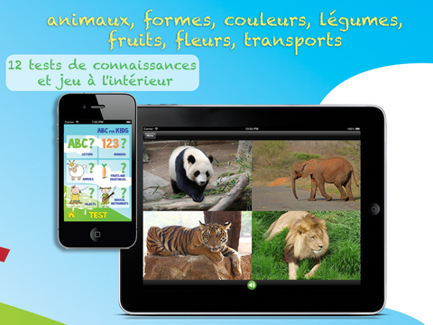 【免費教育App】ABC pour les Enfants: Apprenez le Français - Les Lettres, Chiffres et Mots avec des Animaux, Formes, Couleurs, Fruits et Légumes-APP點子