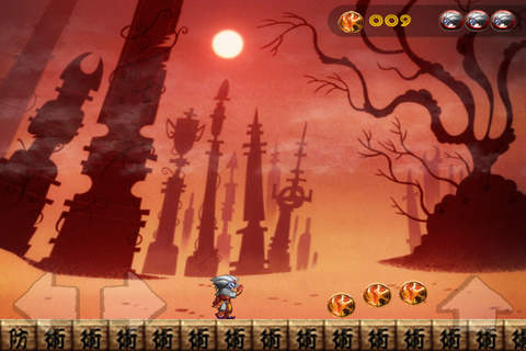 A Tiny Samurai - Free Fun Running Game screenshot 2