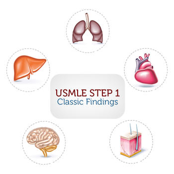 USMLE Step 1 Classic Findings – Most tested diseases & presentations for Cardiovascular System, Neurology, Hematology & Oncology, Biochemistry and Gastrointestinal System LOGO-APP點子