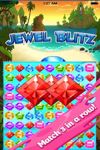 Jewel Blitz World - A Match and Great 3 with Tons of Levels screenshot 2