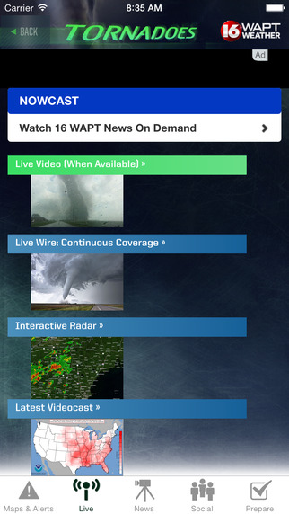 【免費天氣App】Tornadoes WAPT 16 Jackson and Central Mississippi-APP點子