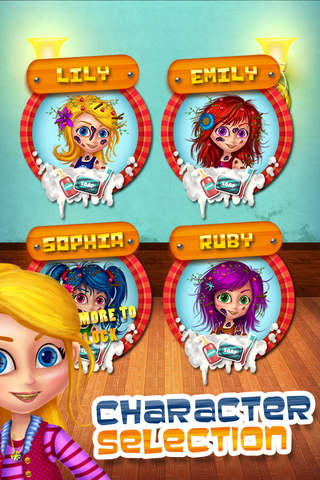 Messy Girls Salon - Dirty Kids Big Aadventure Game screenshot 2