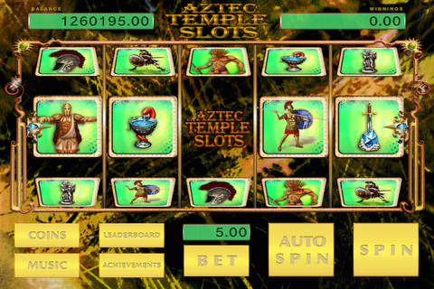 Aztec Empire Temple Slots Casino Treasure-s Game screenshot 4