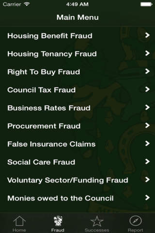 Rutland Fraud Reporter screenshot 2