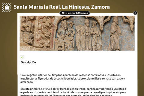 Portada de Santa María la Real en La Hiniesta screenshot 3