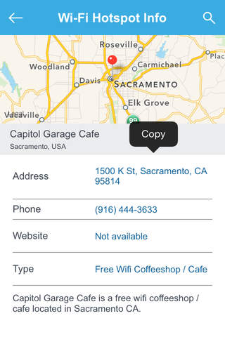 Sacramento Free Wi-Fi Hotspots screenshot 3
