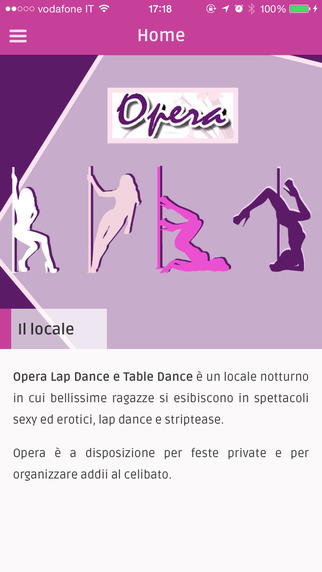 Opera lap dance