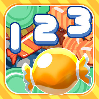 Learn Numbers by Counting Candies LOGO-APP點子