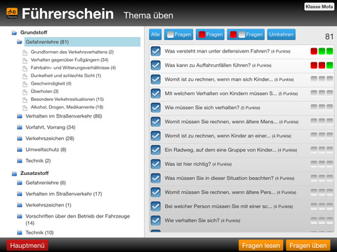 【免費教育App】Auto-Führerschein Theorie-APP點子