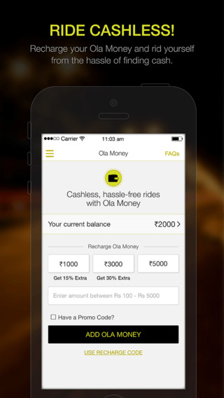 【免費旅遊App】Ola cabs - Book a taxi with one touch!-APP點子