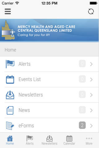 Mercy Health and Aged Care Central QLD - Skoolbag screenshot 3