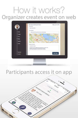 Snapevent - conference and seminar participation app screenshot 2