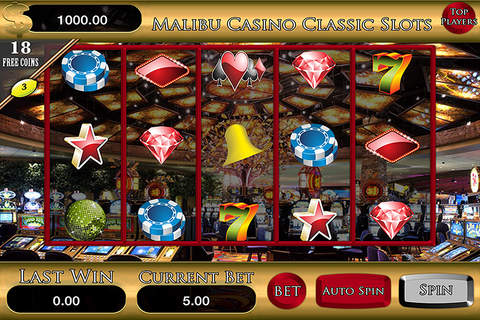 Ace Vegas Malibu Casino Classic Slots screenshot 2
