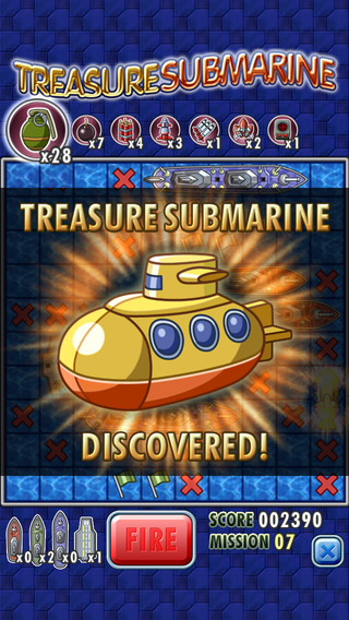 【免費遊戲App】Treasure Submarine-APP點子