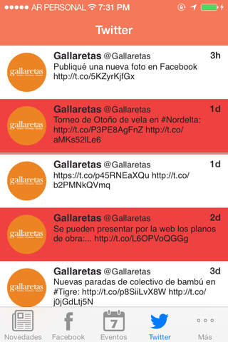 Gallaretas.com screenshot 3