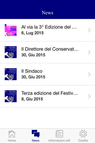 Festival Conservatori Frosinone screenshot 3