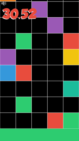 Don't tap any black tile Touch the lowest colored tile only Reach the target as soon as possible.