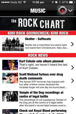 The Rock FM screenshot 2