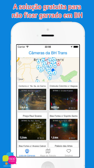 Traffic BH - Cameras and traffic map from Belo Horizonte