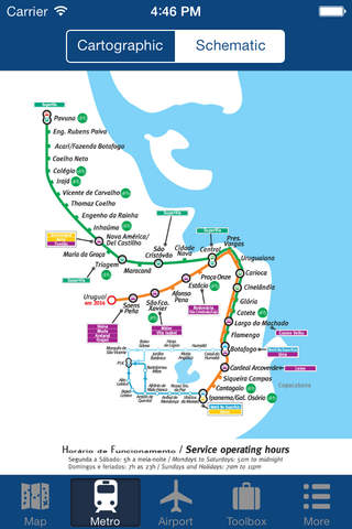 Rio De Janeiro Offline Map - City Metro Airport screenshot 3