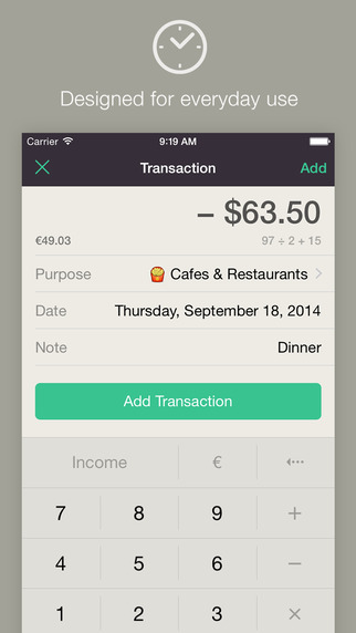 【免費財經App】CashSync LE - Expense and Income tracking with sync, personal finance, budget, and money management-APP點子