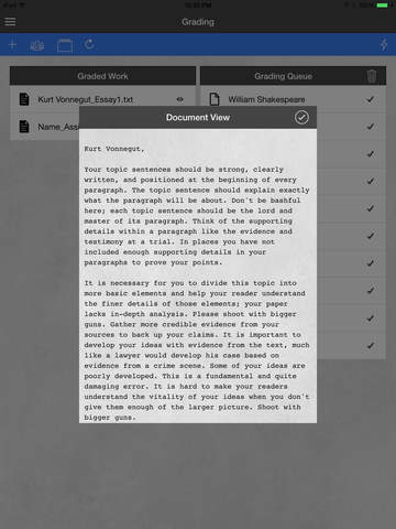 【免費教育App】Essay Grader-APP點子