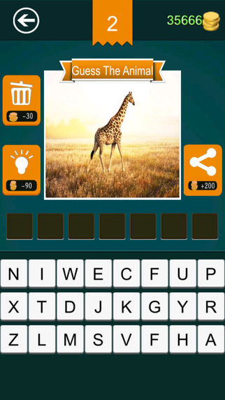 【免費遊戲App】Guess The Animal:How many animals can you recognize?-APP點子